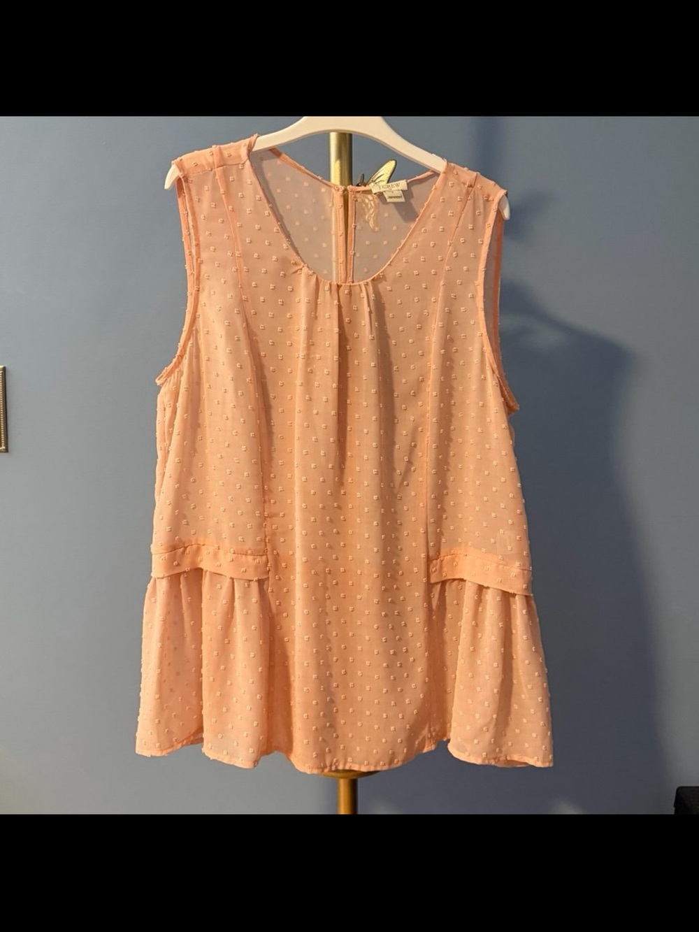 ⚡️⭐️J.Crew Tank Blouse - Size 8